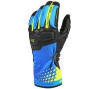Guanti Macna Terra Rtx Stampa Blu Giallo Neon M