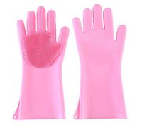 Guanti magici in silicone per lavare stoviglie, cucina, auto, bagno, animali domestici e molto altro ancora, 1 paio