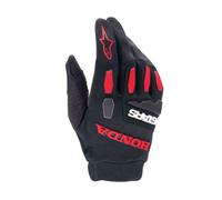 Guanti maschili Cross Enduro Alpinestars Honda FULL BORE black bright red
