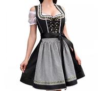 Guanti medievali da uomo armatura costume Oktoberfest: mini abito per cameriera anime cosplay costumi da donna (A, XL=40)