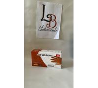 Guanti monouso arancioni mis. l