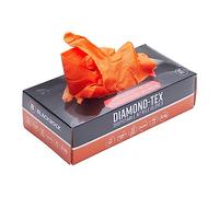 Guanti monouso Blackrock Mechanics con finitura diamantata, confezione da 50, Guanti monouso in nitrile, tecnici, Gripz, per uso intensivo, medici, alimentari, senza lattice, non sterili, DPI