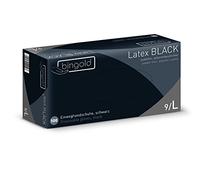 Guanti monouso in lattice Black puderfrei 10 X 100 St., L, 1000