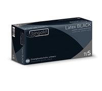 Guanti monouso in lattice Black puderfrei 10 X 100 St., S, 1000