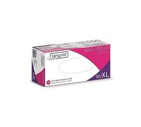 Guanti monouso in nitrile 35PLUS, bianco, confezione da 100 pezzi, misura XL