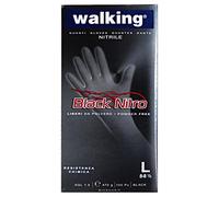 Guanti Monouso in Nitrile Black Nitro walking Brenta L (Large) 8-8½