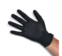 Guanti monouso in nitrile Gardening Doc Zero Black da lavoro