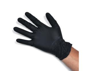 Guanti monouso in nitrile Gardening Doc Zero Black da lavoro