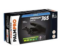 100 Guanti in nitrile nero Icoguanti PalmPro Premium 765 Hirex NT