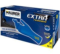 GUANTI MONOUSO LATTICE EXTREME MAURER TG L- 50PZ