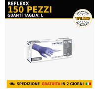 Guanti monouso Reflexx R99 Taglia L - 150 pezzi