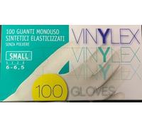 guanti monouso sintetici elestacizzati 5conf . DA 100pz