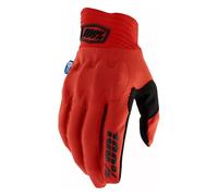 Guanti Moto 100% Cognito Smart Shock Rosso MX Off-Road MTB ATV Quad Unisex