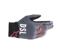 Guanti moto Alpinestars AS-DSL SHOTARO Antracite Rosso brillante 3XL