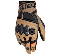 Guanti moto Alpinestars Belize 3 Drystar nero-marrone L
