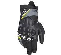 Guanti moto Alpinestars Corozal 3 Drystar nero-grigio-giallo fluo L
