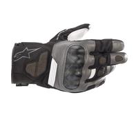 Guanti moto Alpinestars Corozal V2 Drystar nero grigio scuro bianco