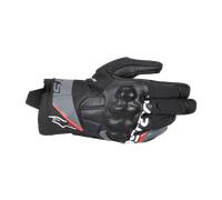 Guanti Moto Alpinestars Corozal V3 Drystar Nero/Grigio Scuro/Rosso FluoM Nero,Grigio Scuro,Rosso Fluo