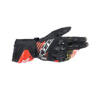 Alpinestars GP Tech V2, guanti 3XL male Nero/Bianco/Rosso Fluo