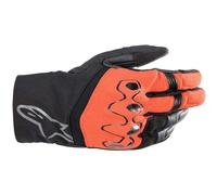 Guanti Moto Alpinestars Hyde Xt Drystar® XF - Rosso fuoco/Nero 35225233131