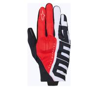 Alpinestars MM93 Reef V2 Guanti da moto, nero-bianco-rosso, taglia M per maschi