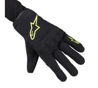 Alpinestars S Max Drystar Guanti motociclistici impermeabili, nero-giallo, taglia 2XL per maschi