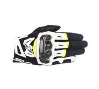 Guanti Moto Alpinestars SMX-2 Air Carbon V2 Carbon Nero/Bianco/GialloS Carbon Nero,Bianco,Giallo