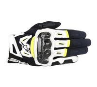 Guanti moto Alpinestars SMX-2 Air Carbon V2 nero bianco giallo