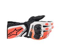 Guanti Moto Alpinestars SP-8 V3 Nero/Bianco/Fluo RossoXXXL Nero,Bianco,Fluo Rosso