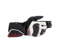 Alpinestars SP-8 V3 Air, guanti XL male Nero/Bianco/Rosso Fluo
