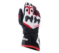 Alpinestars SP-9 Guanti da motocicletta, nero-bianco-rosso, taglia S per maschi