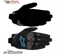 Guanti Moto Alpinestars SP X 1 Glove Black Blithe Blue Urban Estivi Tg M