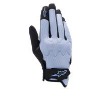 Alpinestars Stated Air Guanti Moto traforati, nero-argento, taglia L per maschi