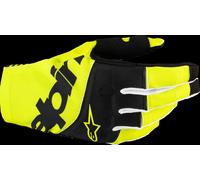 Guanti Moto Alpinestars Techstar MX S, Nero, 100% Pelle, CE Livello 1