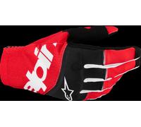 Guanti Moto Alpinestars Techstar MX S, Nero, 100% Pelle, CE Livello 1