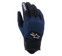 Alpinestars Tracker Guanti da motocicletta, nero-blu, taglia M per maschi