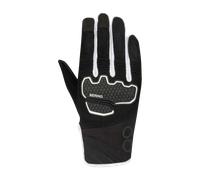 Bering Breeze Mesh Guanti da moto da donna, nero-bianco, taglia L per donne