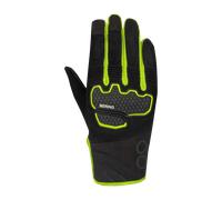 Bering Breeze Mesh Guanti da moto, nero-giallo, taglia L per maschi