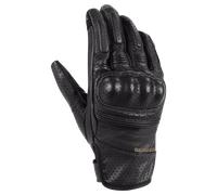 Bering Score Guanti da moto traforati, nero, taglia S