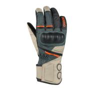 Guanti Moto Bering Siberia Beige/Grigio/ArancioL Beige,Grigio,Arancio