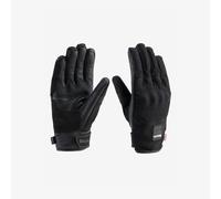 Guanti Moto Blauer SPLASH in pelle/nylon nero impermeabili con protezioni