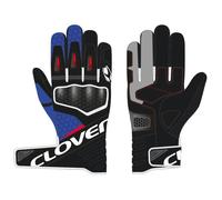 Guanti Moto Clover Predator-2 Blue/White/Red/Black Taglia:XXL