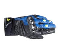 Guanti Moto Corti Dainese Carbon 4 Racing Blu Nero Flo Giallo