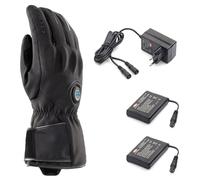 Guanti Moto da Uomo Clover Metro WP con Kit Batteria Black