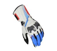 Guanti Moto da Uomo Estivi Macna Rango RTX White/Red/Blue