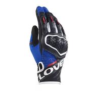 Guanti Moto da Uomo Estivi Sportivi Clover Predator-2 Black/Blue 11005BL/N