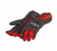 Guanti Moto da Uomo Originali Ducati Performance C3 Black/Red 98107708
