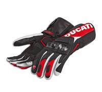 Guanti Moto da Uomo Originali Ducati Performance C3 Black/Red/White 98107707