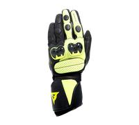 Dainese Impeto D-Dry guanti moto impermeabili, nero-giallo, taglia XS