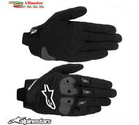 Guanti Moto Donna Alpinestars SP-X 1 Glove Black White Stella Urban Estivi Tg M